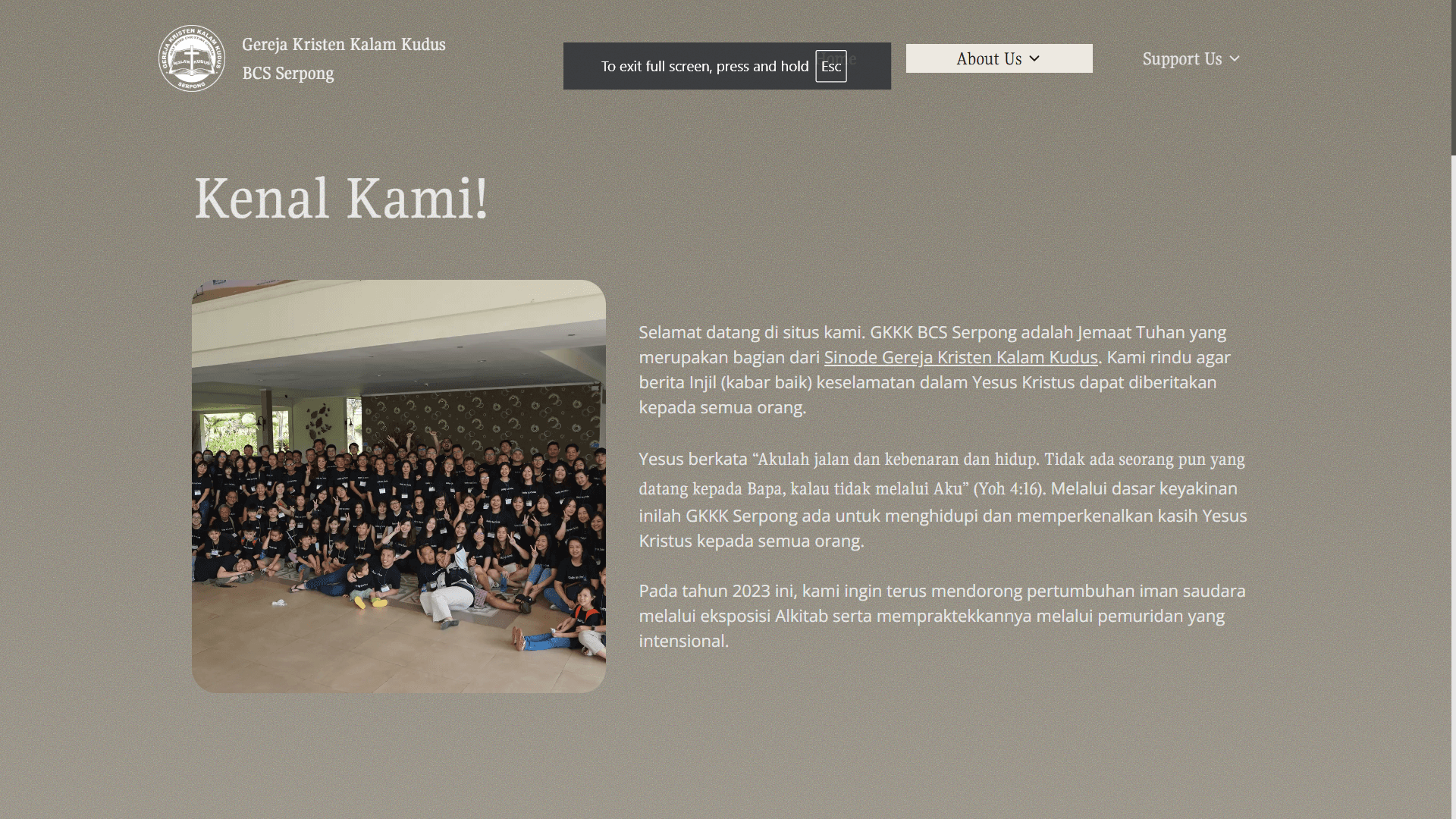 GKKK BCS Serpong screenshot 1