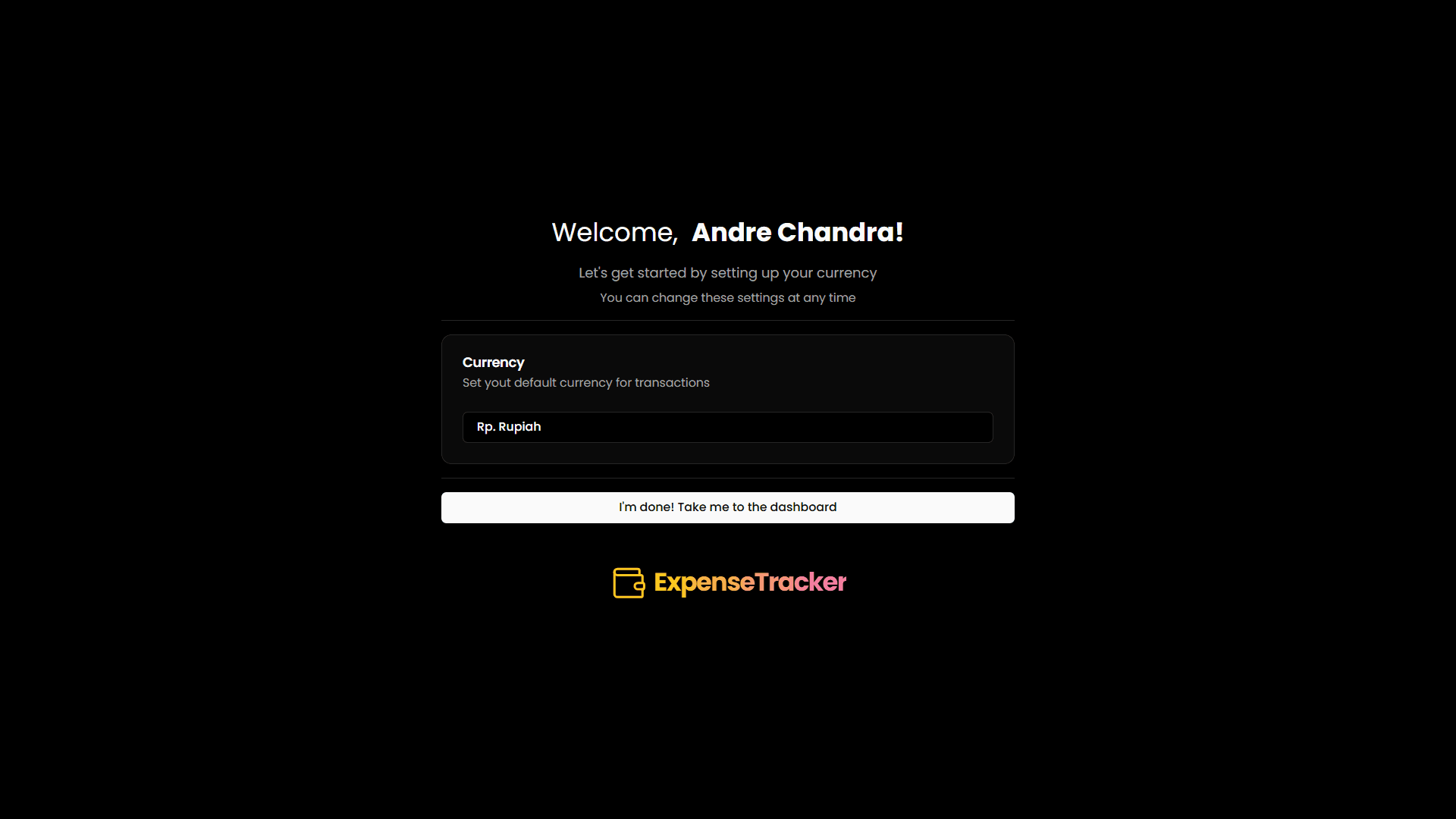 Expense Tracker screenshot 3