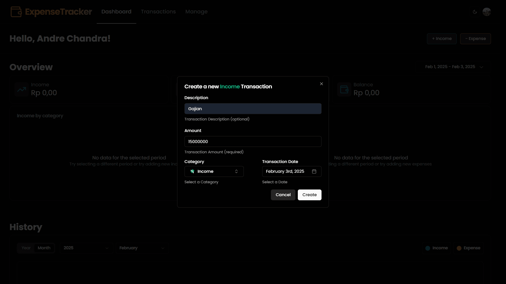Expense Tracker screenshot 4