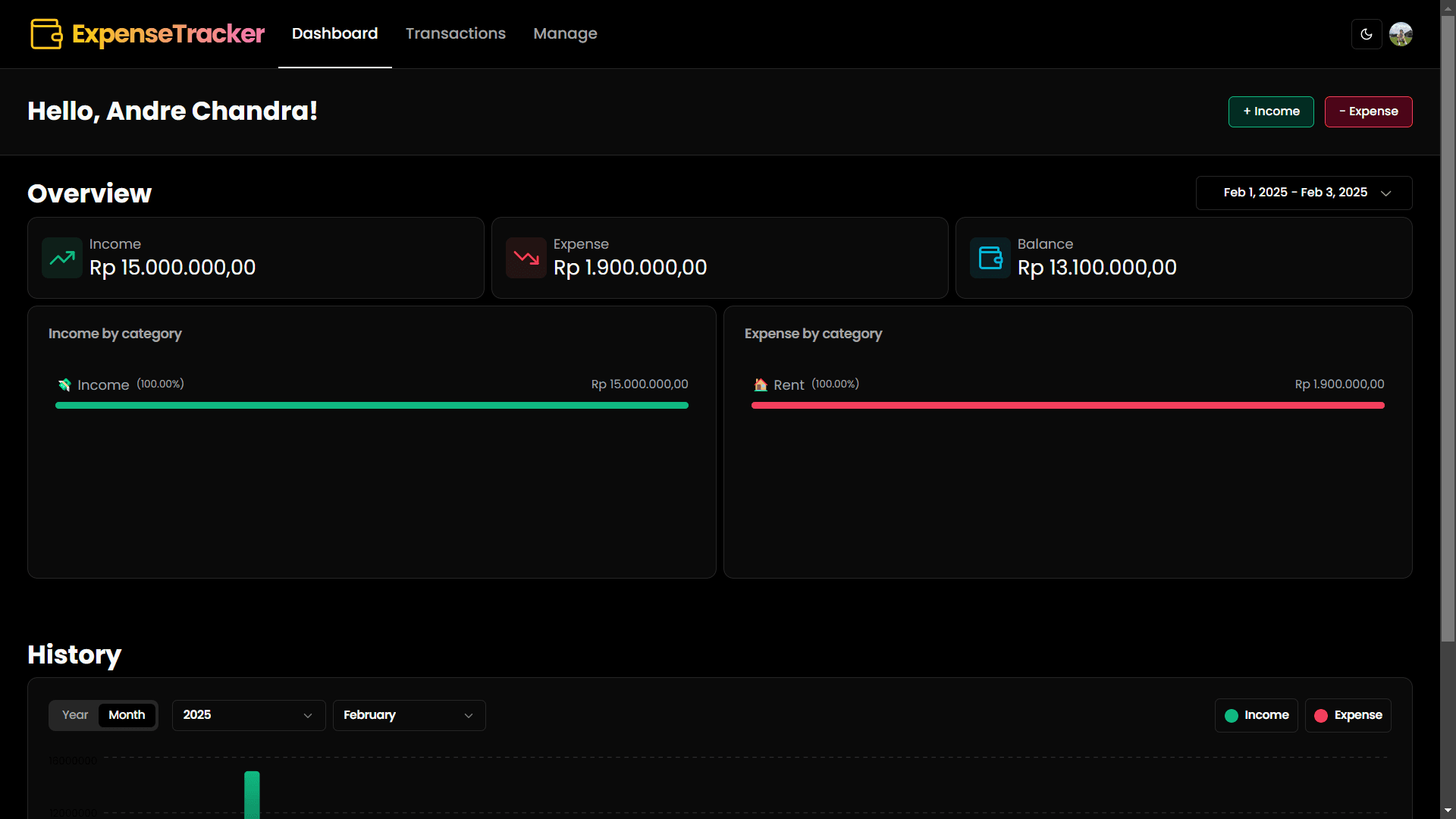Expense Tracker screenshot 5