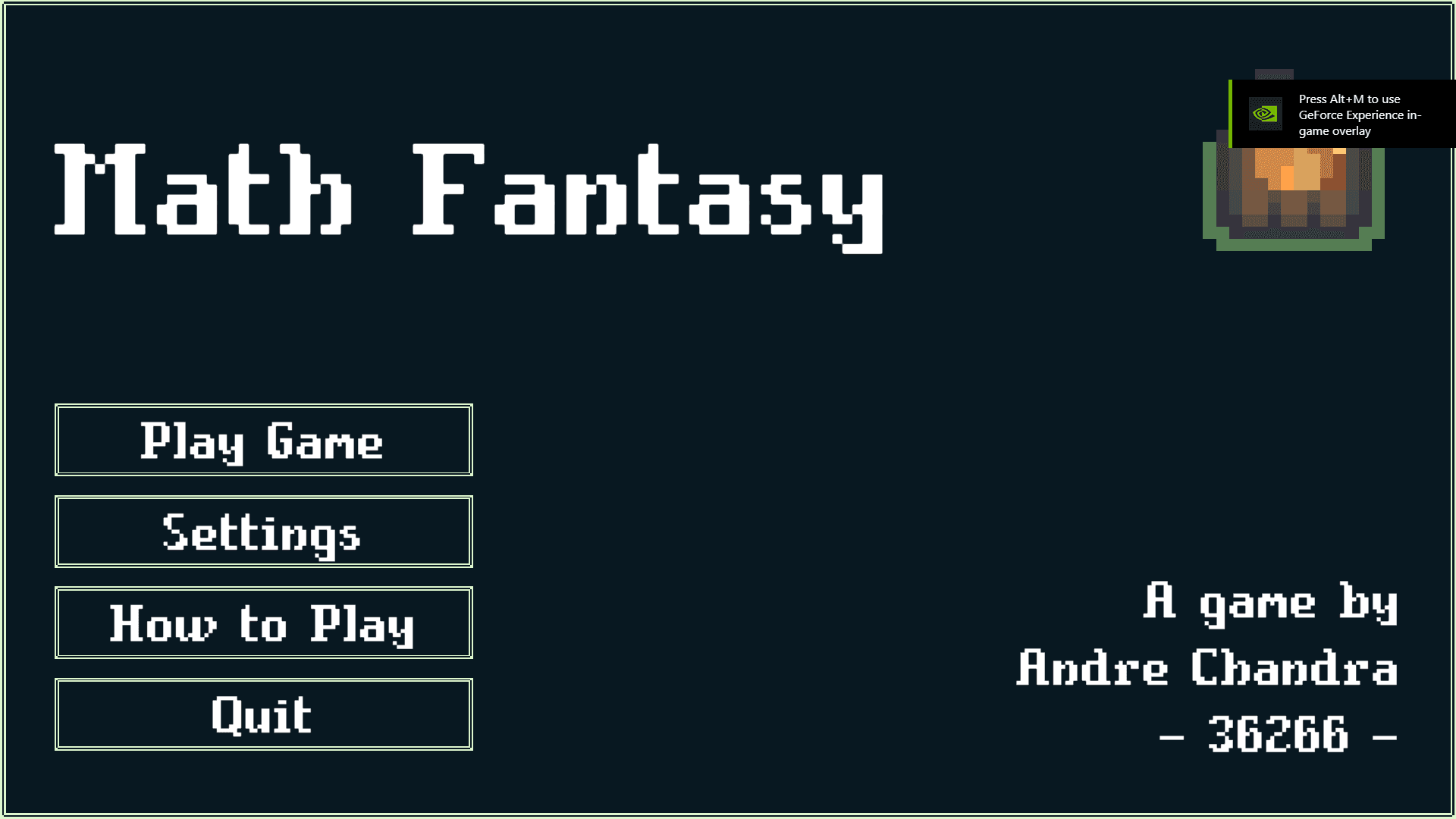 Math Fantasy screenshot 1